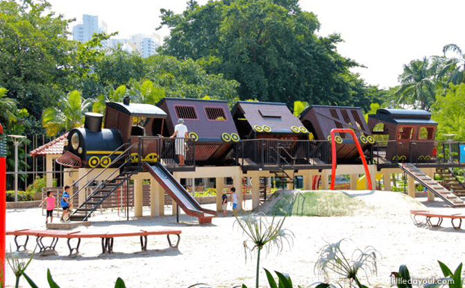 Tiong Bahru Tilting Train Playground