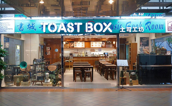 Toast Box Bras Basah Complex Opens At Former Music Book Room