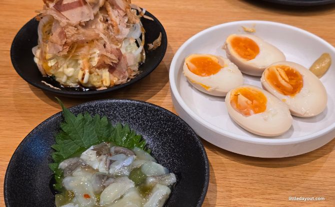 Torikizoku Singapore Review: Japan's Beloved Yakitori Chain Arrives And Delivers 2 Starting Strong: Cold Dishes, Sides and Izakaya Classics