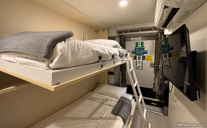 presence of bunk beds