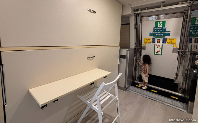 presence of bunk beds