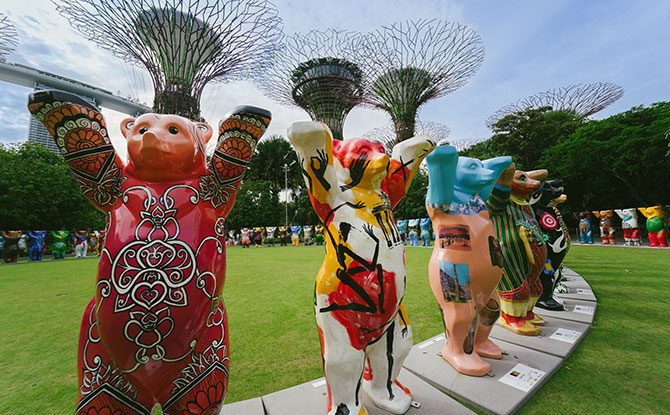 Country Bears Designed by Artists from Around the World