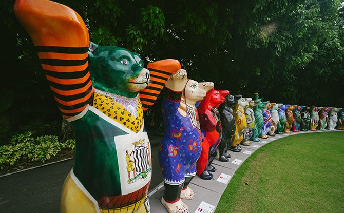 United Buddy Bears Exhibition at Gardens by the Bay