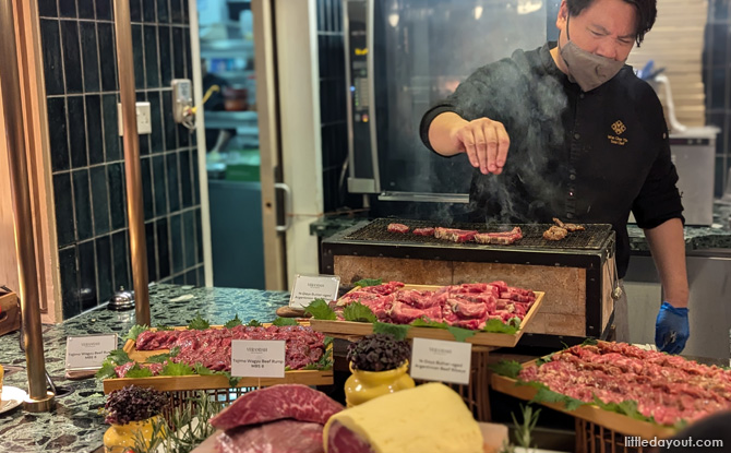 live kitchen theatrics