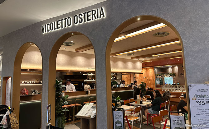 Vicoletto Osteria: Comforting Pizzas & Pastas At VivoCity 1 Vicoletto Osteria: Menu at the Italian Restaurant