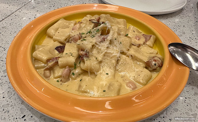 Vicoletto Osteria: Comforting Pizzas & Pastas At VivoCity 4 Carbonara L'anello