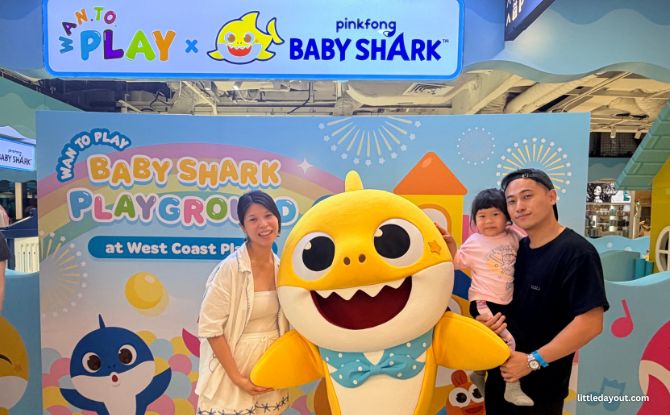New Wan To Play Baby Shark Playground Makes A Splash at West Coast Plaza 6 Meet Baby Shark in Person