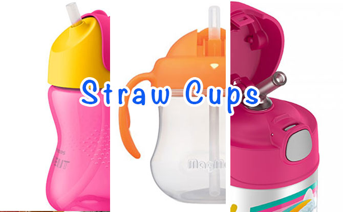 We Tried Three: Straw Cups For Baby