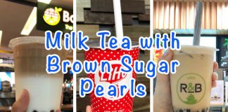 We Tried Three: Milk Tea with Brown Sugar Pearls in Singapore