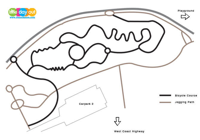 West Coast Bicycle Course - Area 2