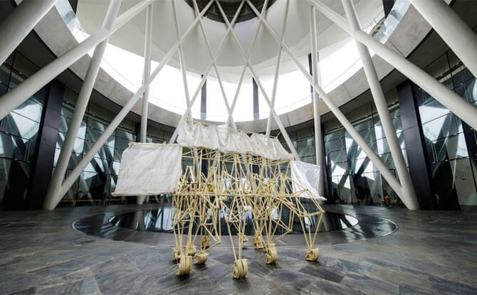 Wind Walkers: Theo Jansen’s Strandbeests At ArtScience Museum