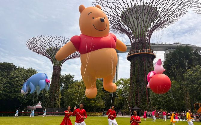 Children's Festival 2026: Winnie the Pooh Turns Gardens by the Bay Into Singapore’s Ultimate Family Playground! 1 Pooh’s Grand Friendship Party (Saturdays Only!)