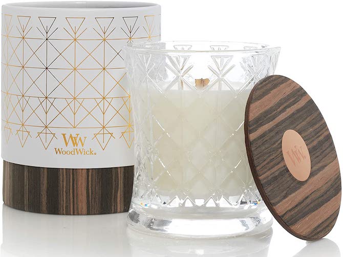 WoodWick Amber Scented Candle