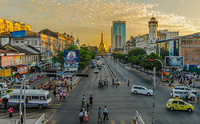 Cities In Asia: Interesting Facts For Kids - Yangon Myanmar
