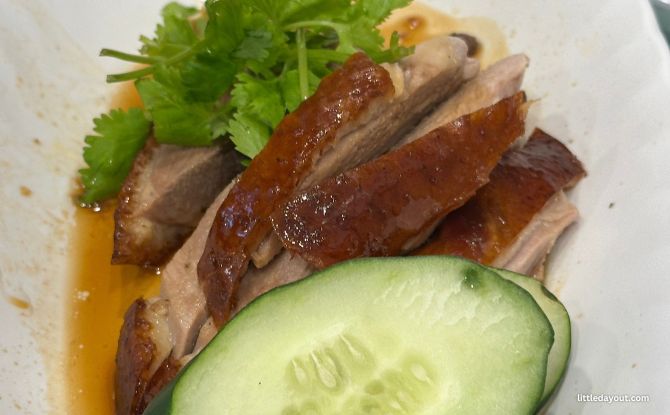 Yi Qian Hong Kong Cafe: HK Favourites At Rail Mall 6 roasted duck noodles