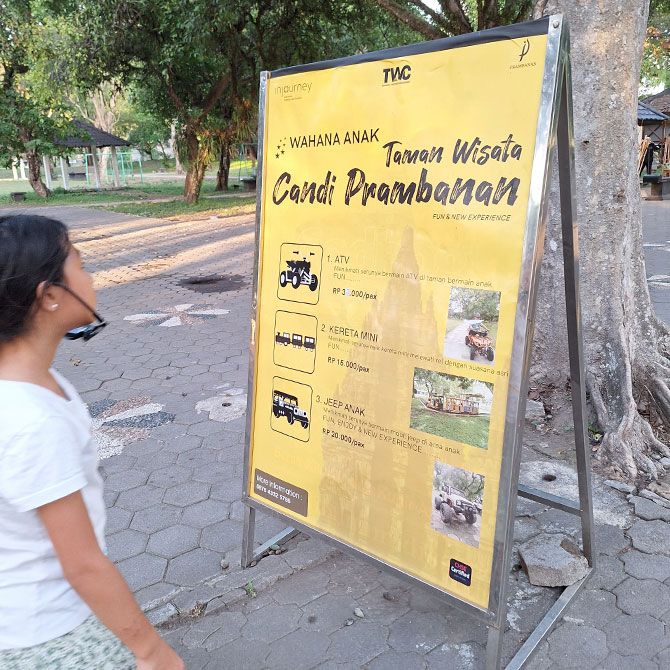 Prambanan Temple list of activities