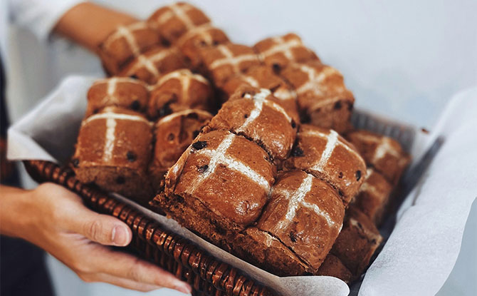 Where to Buy Hot Cross Buns in Singapore La Levain