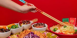 Deliveroo Has Extra Long Lo Hei Chopsticks To Toss Yusheng Super High For Greater Prosperity