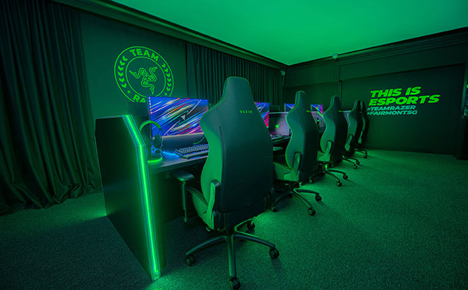 Fairmont Singapore & Razer Team Up To Create Luxury Gaming Suites