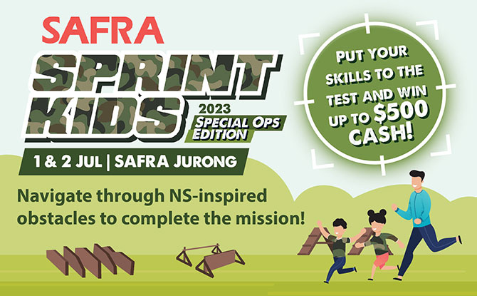 SAFRA Sprint Kids 2023: Special Ops Edition