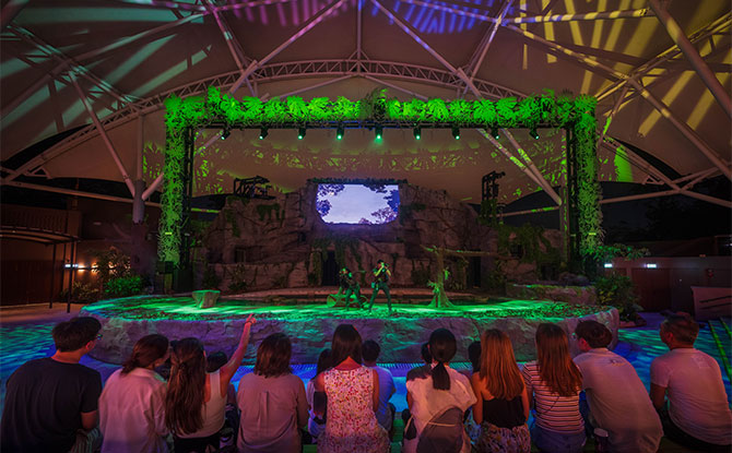 New Amphitheatre at Night Safari