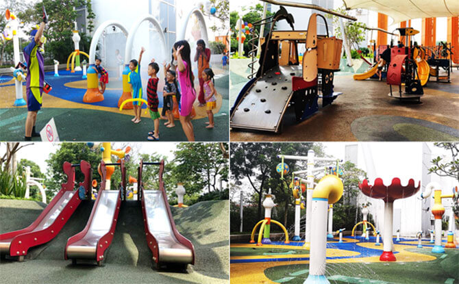 Have fun at the Sembawang Shopping Centre Playground! 