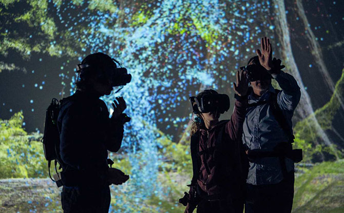 We Live In An Ocean of Air: Multi-Sensory VR Experience At ArtScience Museum