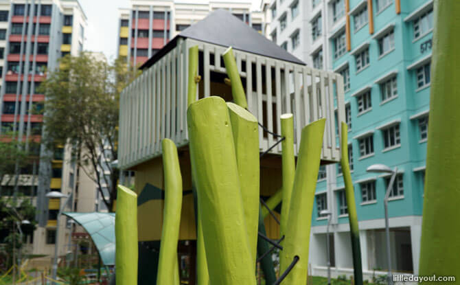Treehouse at Woodlands Playground