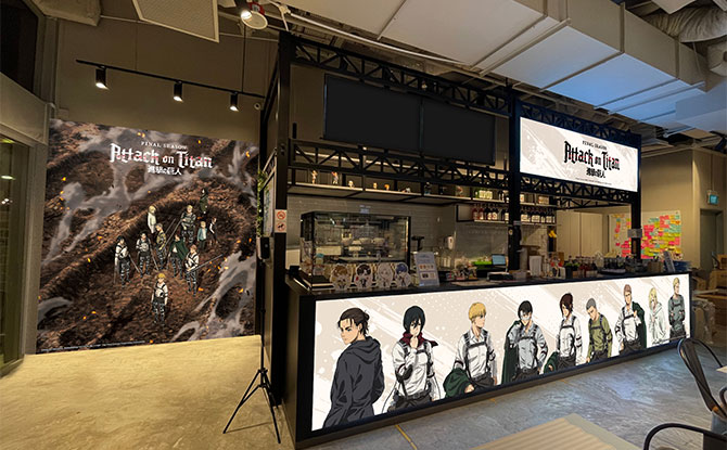 Attack on Titan Final Season 2023 Collaboration Cafe