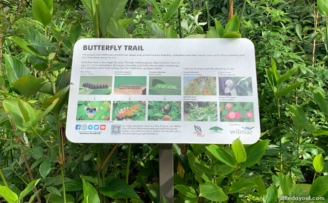 Butterfly Trail at one-north Park