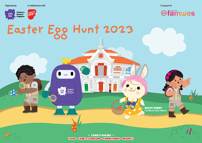 Where to Find Easter Egg Hunts in Singapore 2023 Children's Museum Singapore Easter Egg Hunt 2023