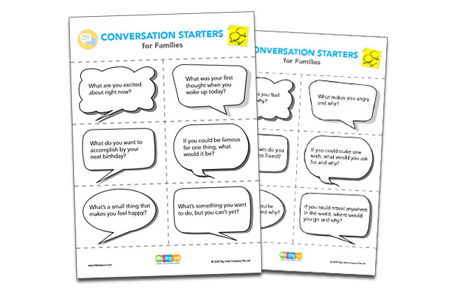 Ways to Initiate Awesome Conversations with Kids