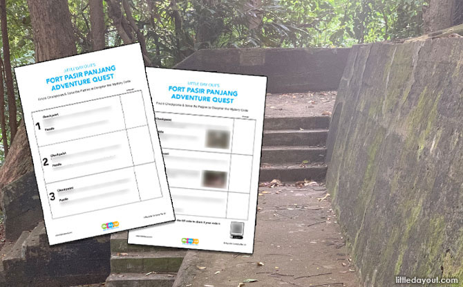 a-fpp-aq Fort Pasir Panjang Adventure Quest: Go On Your Own Adventure Explore An Old Fort