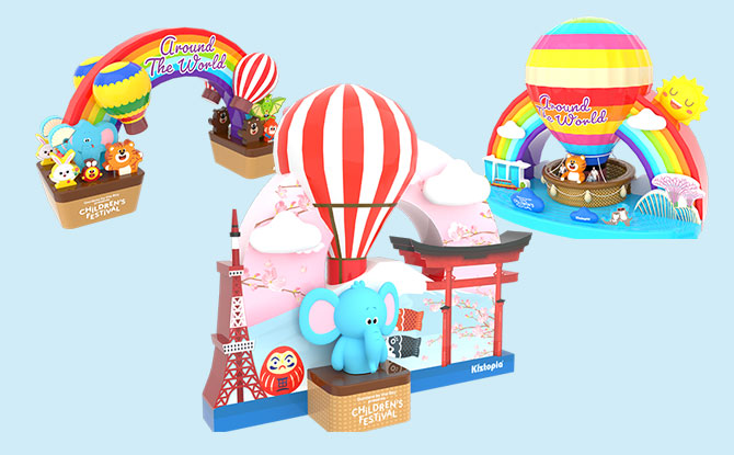 Inflatables at Gardens by the Bay for the June School Holidays 2022 Inflatables at Gardens by the Bay for the June School Holidays 2022