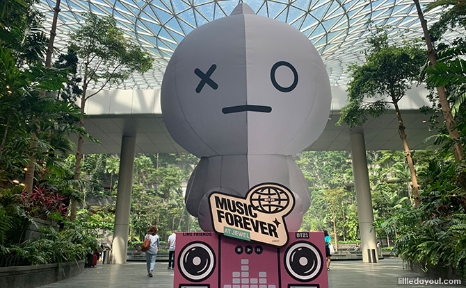 Groove Along With LINE FRIENDS’ BT21 At Jewel Changi Airport From 27 May To 17 July 2022