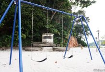 Labrador Park Playground: Nostalgic Play By A Machine Gun Post Labrador Park Playground: Play By the Bunker