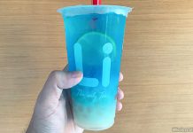 Wear Blue To Get $1 Off LiHo "Li Blue" Drink From Now Till 22 April