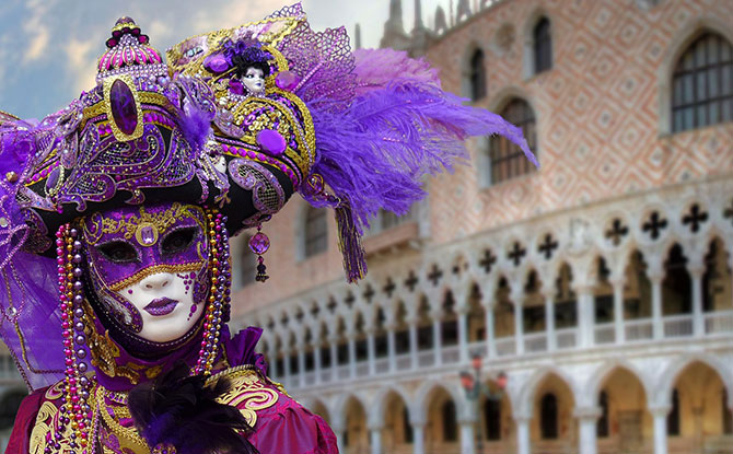 Carnival in Venice, Italy