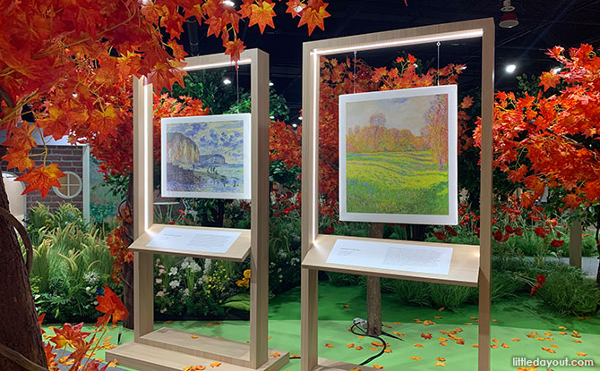 Monet Exhibition, Changi Airport
