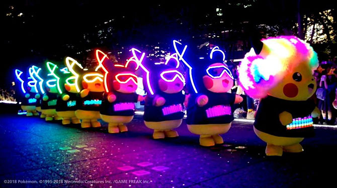 Sentosa Island Lights 2108: Light Installations And Pikachu Parades For The Holidays