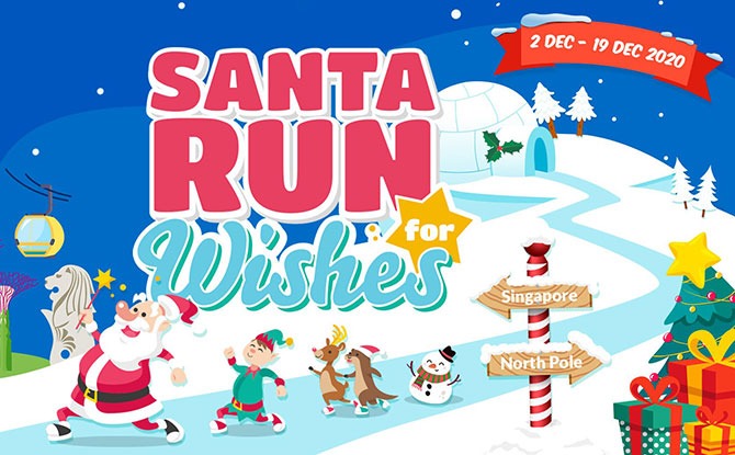 Virtual Santa Run For Wishes 2020