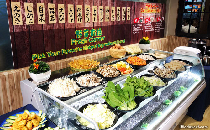 Shabu Shabu Buffet in Singapore