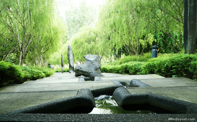 Jagged Stream, Gardens by the Bay