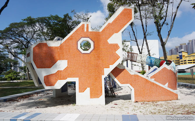 Heritage playground - Dragon Playground at Lorong 6 Toa Payoh