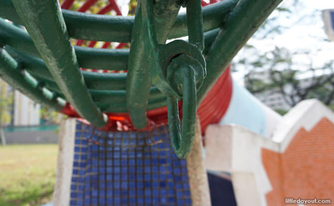Detail of the Dragon Playground