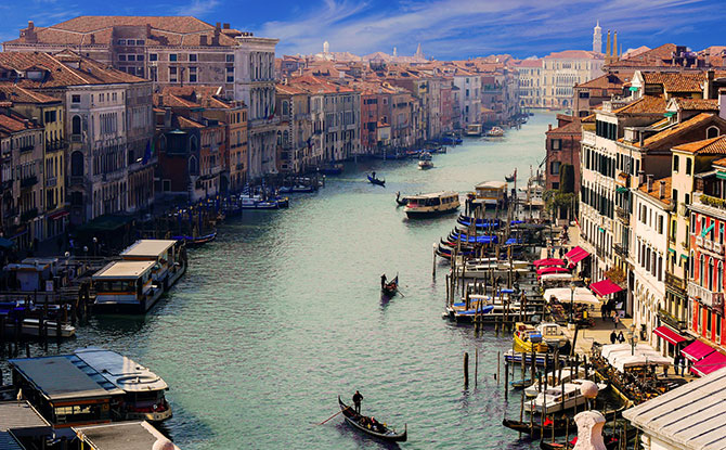 The Grand Canal, Venice, Italy