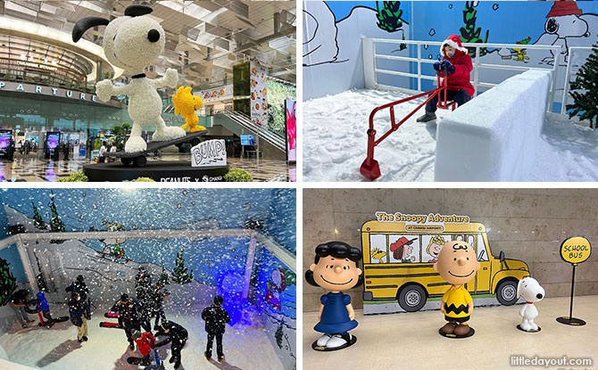 Snoopy Adventure At Changi Airport: Peanuts Snow Hangout, Photospots & More During The June Holidays