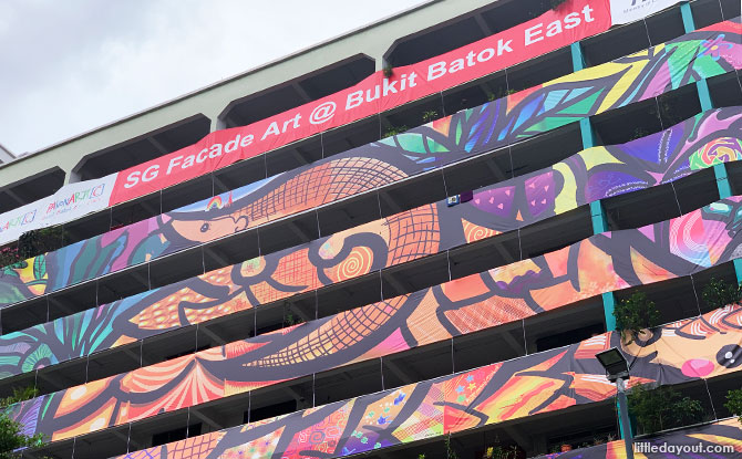 New Facade Art Installations Brighten Up Bukit Batok East, Tampines Changkat & Bedok
