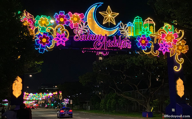 Highlights of Geylang Serai Hari Raya Light Up 2022