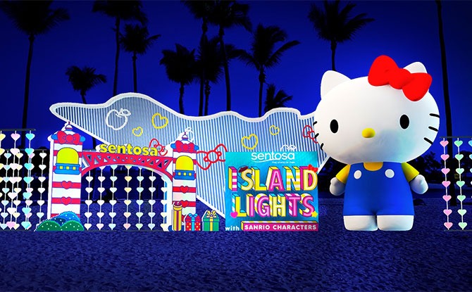 Sentosa Island Lights 2020: Sanrio Characters Will Be Lighting Up Siloso Beach From 12 Dec To 3 Jan